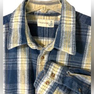 Fieldmaster-Men’s XXL heavy duty flannel shirt. Sharp colors! Chest pocket. EUC!